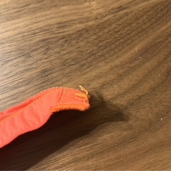 Skims Neon Orange Bralette Size XL - Picture 3 of 4